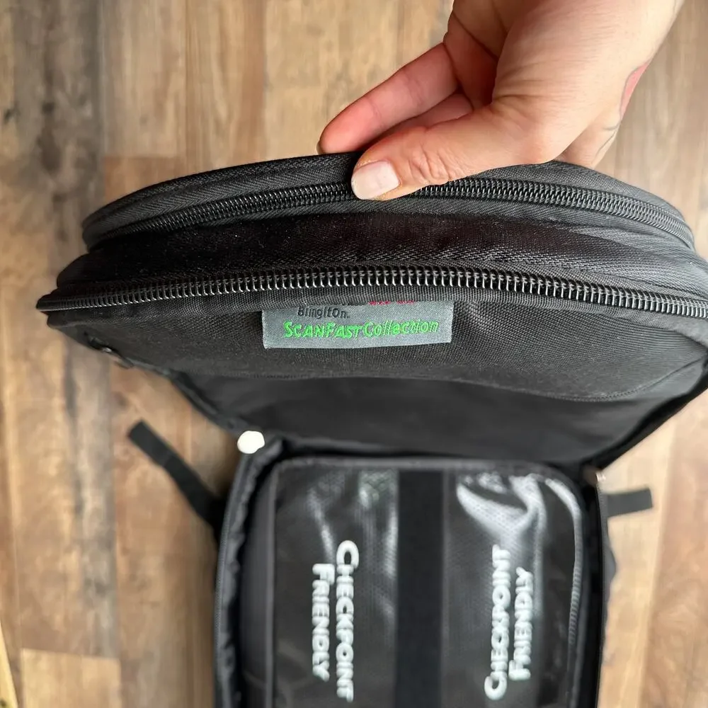 MobileEdge ScanFast Laptop Backpack Black Compatible 17